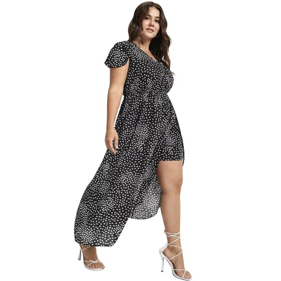 BloomChic Dresses & Skirts - Bloomchic Black Butterfly Romper 18